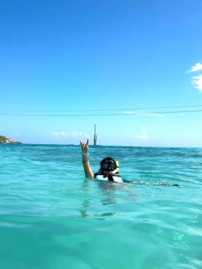 Garrafon Beach, Isla Mujeres, Mexico в феврале — фото погоды (2026-02-27)