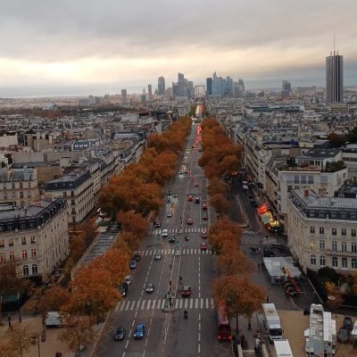 Arc de Triomphe, Paris в ноябре — фото погоды (2025-11-10)