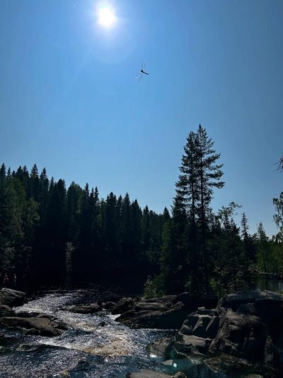 Водопады Ахвенкоски в августе — фото погоды (2025-08-28)