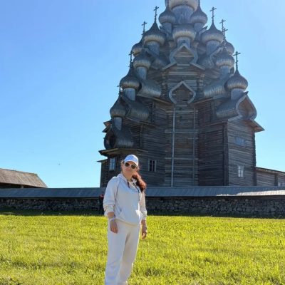 Церковь Преображения Господня на острове Кижи в июле — фото погоды (2026-07-17)