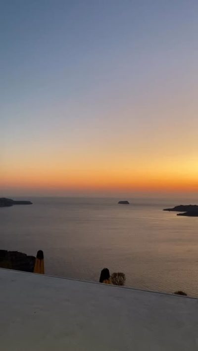 Sunset at Oia в августе — фото погоды (2025-08-21)
