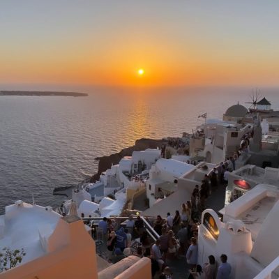 Sunset at Oia в сентябре — фото погоды (2025-09-04)