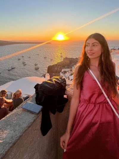 Sunset at Oia в ноябре — фото погоды (2025-11-13)