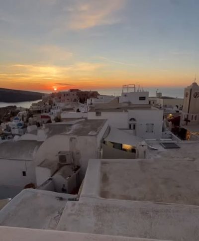 Sunset at Oia в ноябре — фото погоды (2025-11-16)