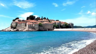 Sveti Stefan Beach Resort — фото погоды в апреле (2024-04-18)