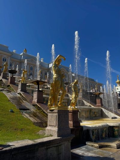 ГМЗ "Петергоф". The Peterhof Museum Reserve в июле — фото погоды (2026-07-18)