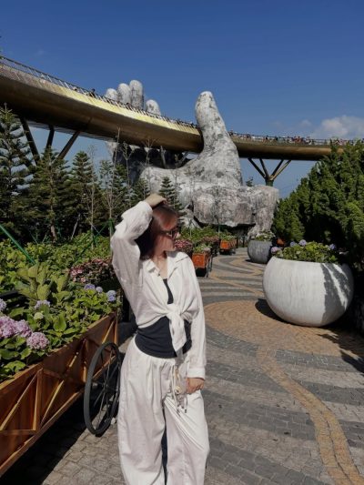 Ba Na Hills - Golden Bridge Sun World Da Nang Vietnam в июле — фото погоды (2026-07-18)