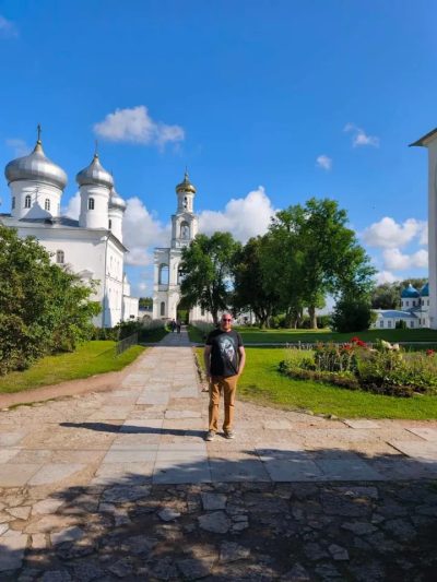 Юрьев Монастырь Великий Новгород в августе — фото погоды (2025-08-17)