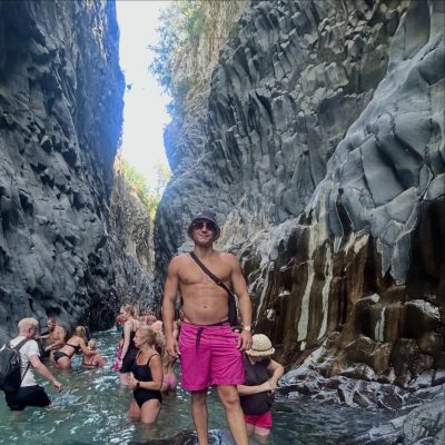Gole Dell'Alcantara, Sicily. в феврале — фото погоды (2026-02-19)