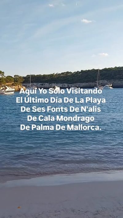 Cala Mondrago в октябре — фото погоды (2025-10-19)