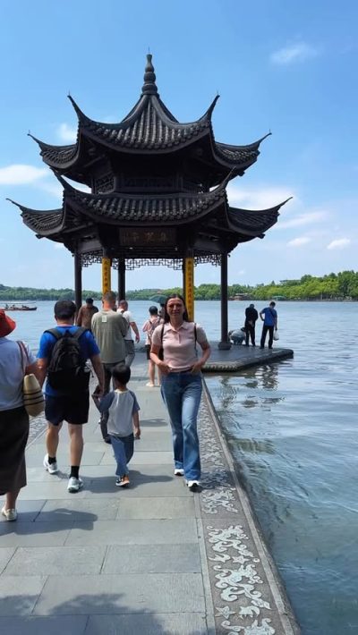 West Lake (Xihu) Hangzhou, Zhejiang China в мае — фото погоды (2026-05-25)