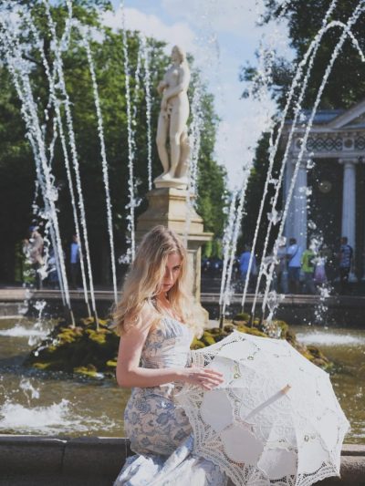 Peterhof Fountains в августе — фото погоды (2025-08-22)