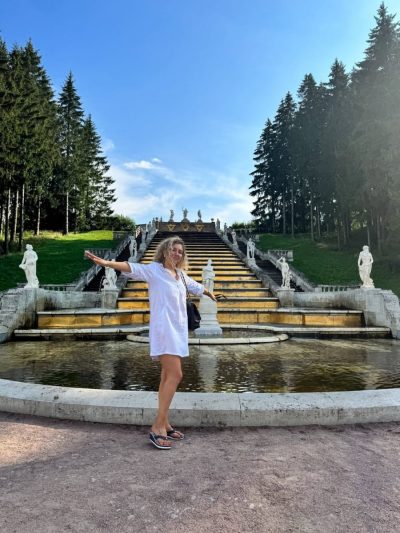 Peterhof Fountains в июле — фото погоды (2026-07-15)