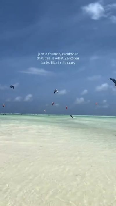 Paje, Zanzibar в апреле — фото погоды (2026-04-20)