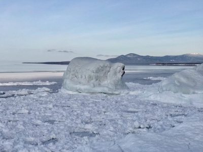 Валун "Черепаха" в январе — фото погоды (2022-01-10)