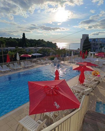 Hotel Laguna Istra - Zelena Laguna Poreč — фото погоды в августе (2025-08-03)