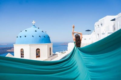 Santorini, Greece в июле — фото погоды (2026-07-01)