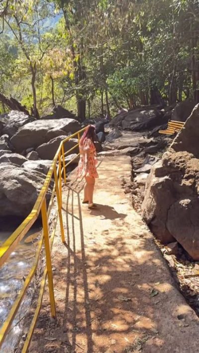 Doodh Sagar Waterfall в январе — фото погоды (2026-01-25)