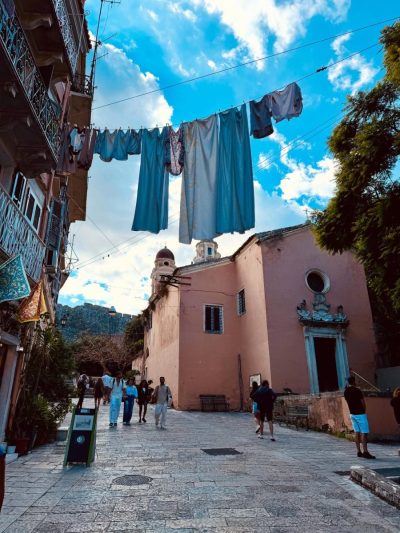 Old Town,Corfu в октябре — фото погоды (2025-10-13)