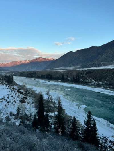 Село Иня в январе — фото погоды (2026-01-04)