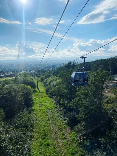 Южно-Сахалинск, Проспект Победы в апреле — фото погоды (2026-04-18)