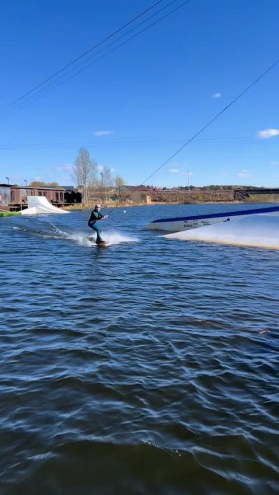 Pskov Wake Park в апреле — фото погоды (2026-04-22)