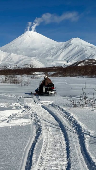 Авачинский вулкан, Камчатка в январе — фото погоды (2026-01-03)