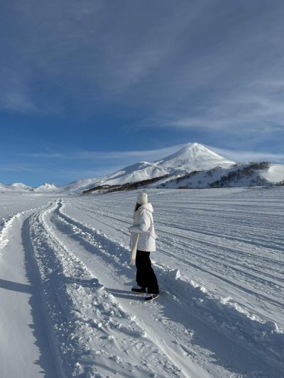 Авачинский вулкан в феврале — фото погоды (2026-02-09)