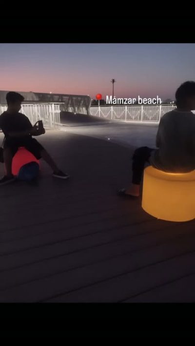 Al Mamzar Beach Park в июле — фото погоды (2026-07-06)