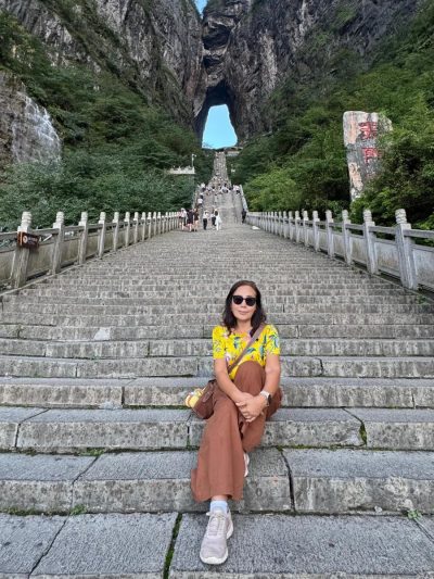 Tianmenshan National Forest Park в сентябре — фото погоды (2025-09-25)