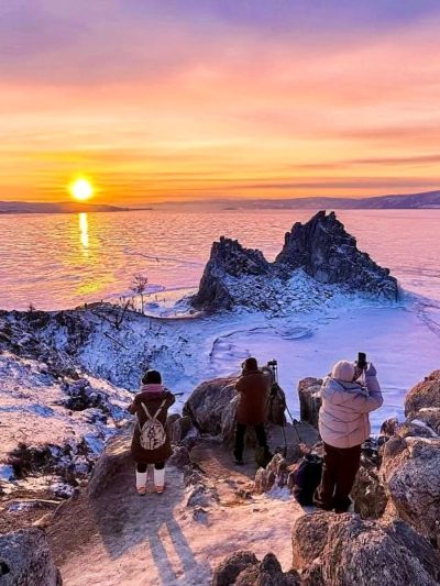Olkhon Island, Baikal Lake, Eastern Siberia в феврале — фото погоды (2026-02-06)