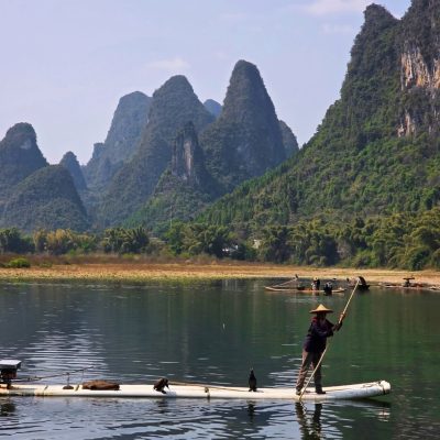 Li River, Yangshuo, Guilin в марте — фото погоды (2026-03-06)