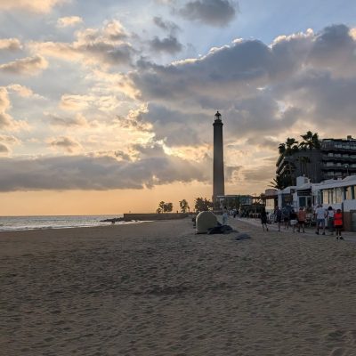 Playa del Faro Maspalomas — фото погоды в октябре (2025-10-14)