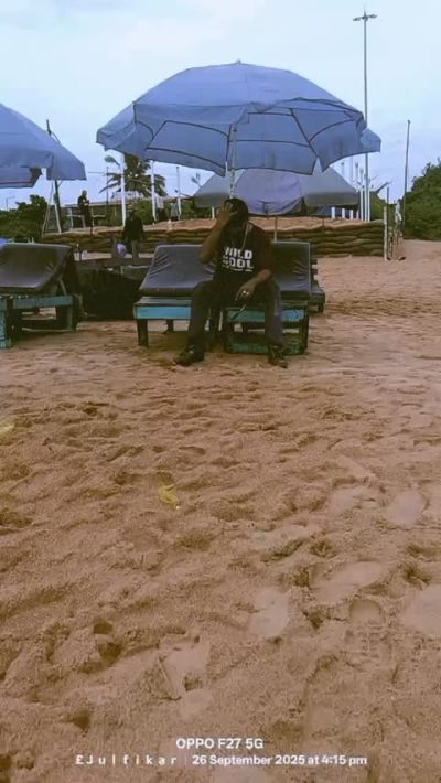 Goa, Candolim Beach в сентябре — фото погоды (2025-09-28)