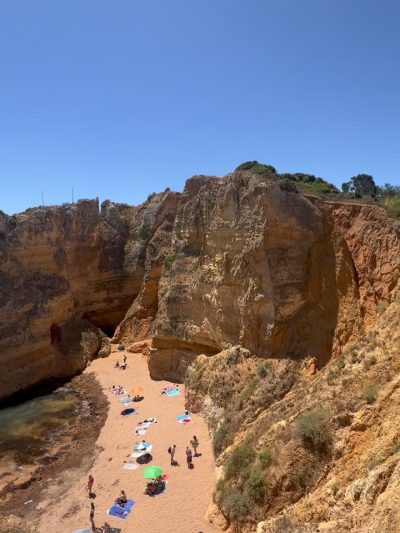 Praia D.Ana, Lagos, Algarve в июле — фото погоды (2025-07-22)