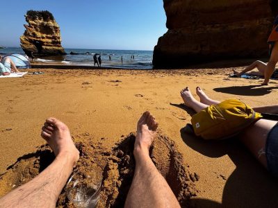 Praia D.Ana, Lagos, Algarve в октябре — фото погоды (2025-10-10)