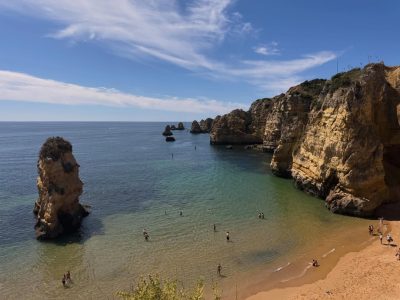 Praia D.Ana, Lagos, Algarve в июне — фото погоды (2026-06-27)