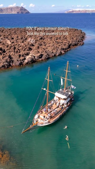 The Volcano of Santorini в феврале — фото погоды (2026-02-19)