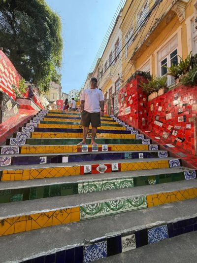 Escadaria Selaron Mosaico Na Lapa, Rj в феврале — фото погоды (2026-02-26)