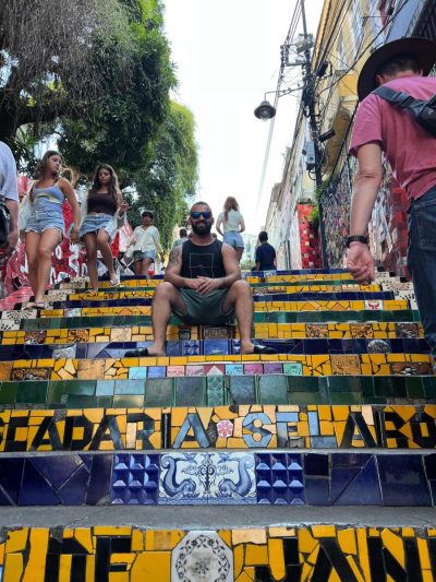 Escadaria Selaron Mosaico Na Lapa, Rj в апреле — фото погоды (2026-04-25)