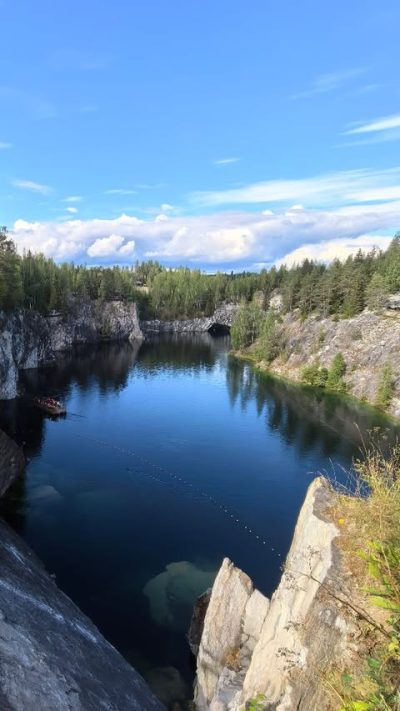 Gornyy Park Ruskeala в августе — фото погоды (2025-08-21)