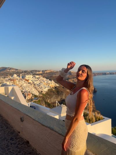 Thira, Santorini, Greece в июле — фото погоды (2026-07-06)