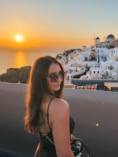 Thira, Santorini, Greece в июле — фото погоды (2026-07-09)
