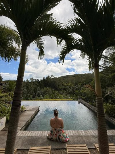 Chalets Chamarel Hotel — фото погоды в феврале (2026-02-12)