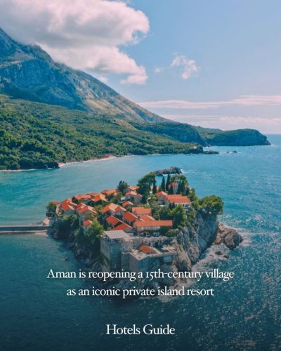 Aman Sveti Stefan в апреле — фото погоды (2026-04-29)