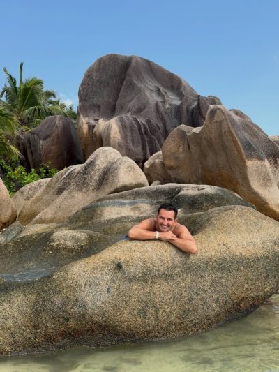 Anse Source D'argent, La Dique, Seychelles в феврале — фото погоды (2026-02-27)
