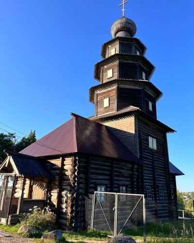 Храм Тихвинской иконы Божией Матери (Торжок) в августе — фото погоды (2024-08-18)