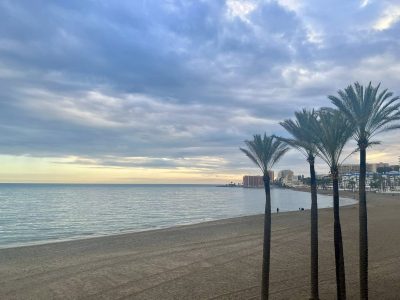Benalmadena Beach, costa del Sol, spain — фото погоды в марте (2026-03-08)