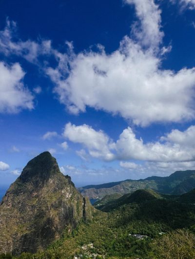 Pitons, St. Lucia, Caribbean в марте — фото погоды (2026-03-24)