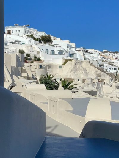 Mystique, a Luxury Collection Hotel, Santorini — фото погоды в августе (2025-08-31)